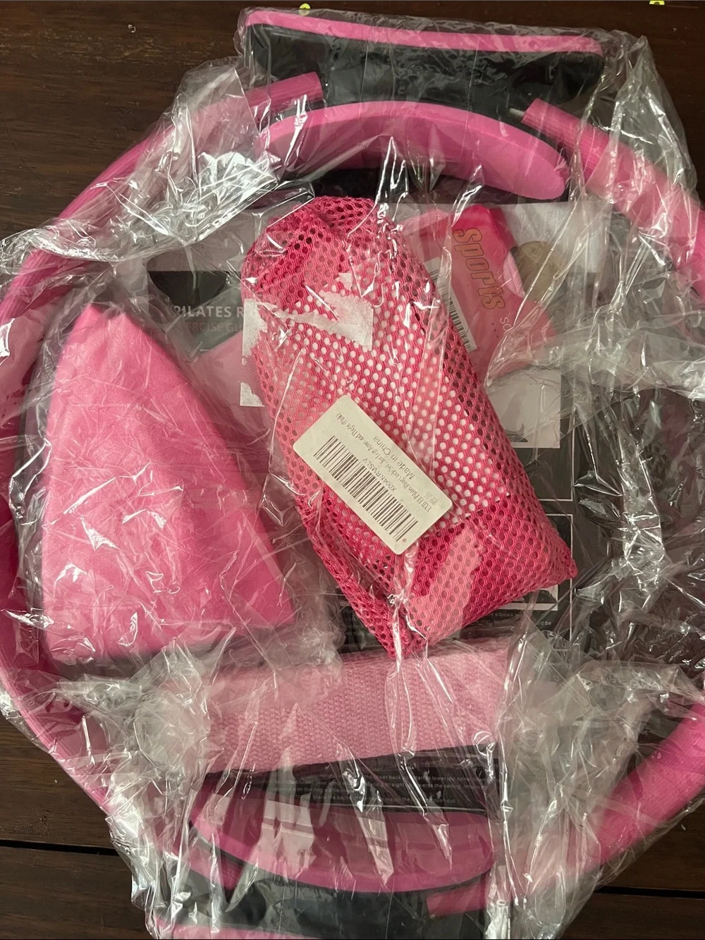 Fitness set versatile pink